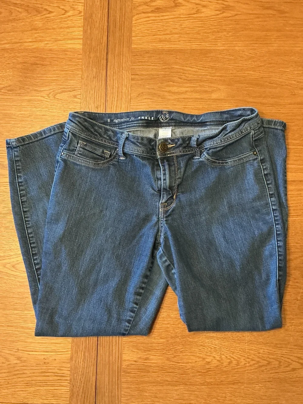 Women’s Blue Denim Jeans - Classic Mid Wash